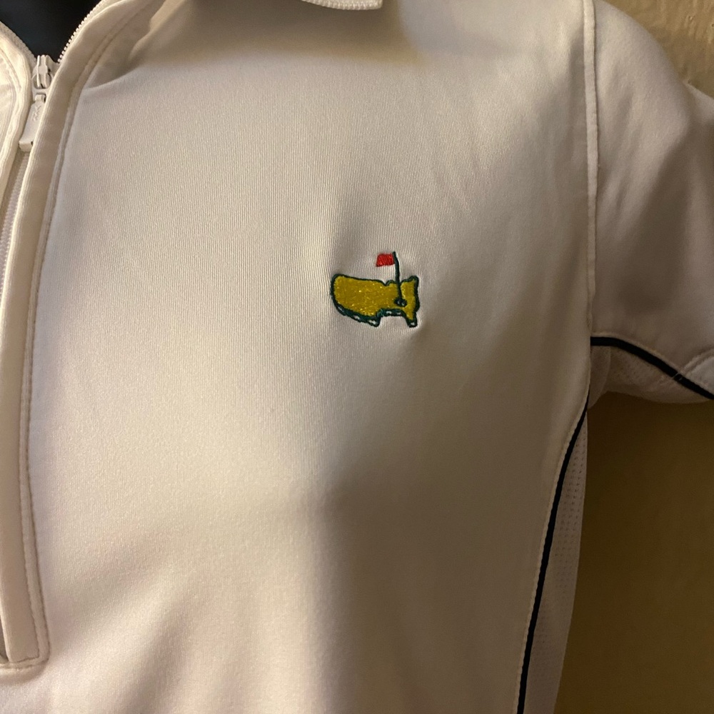 Masters magnolia lane white polo